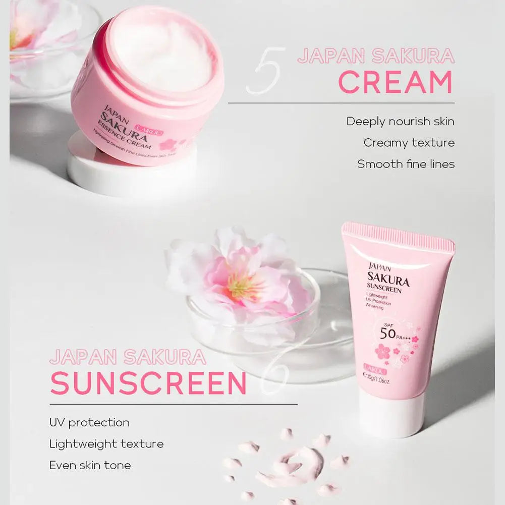 Sakura Skincare Set — 6 Piece Collection - View 11