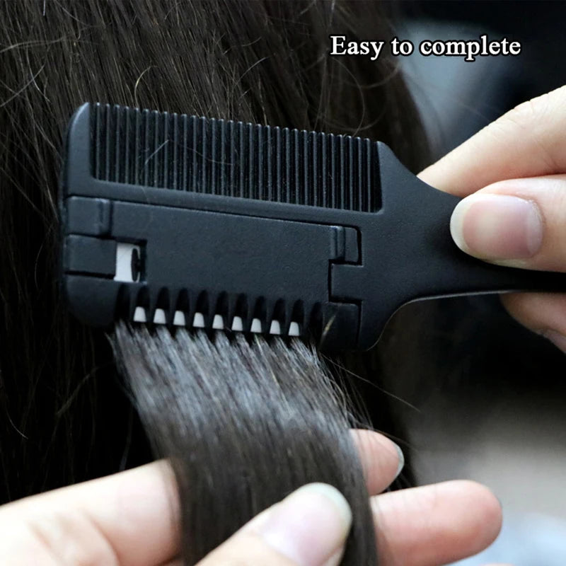Thinning Razor Comb — Hairdresser Grade - View 3