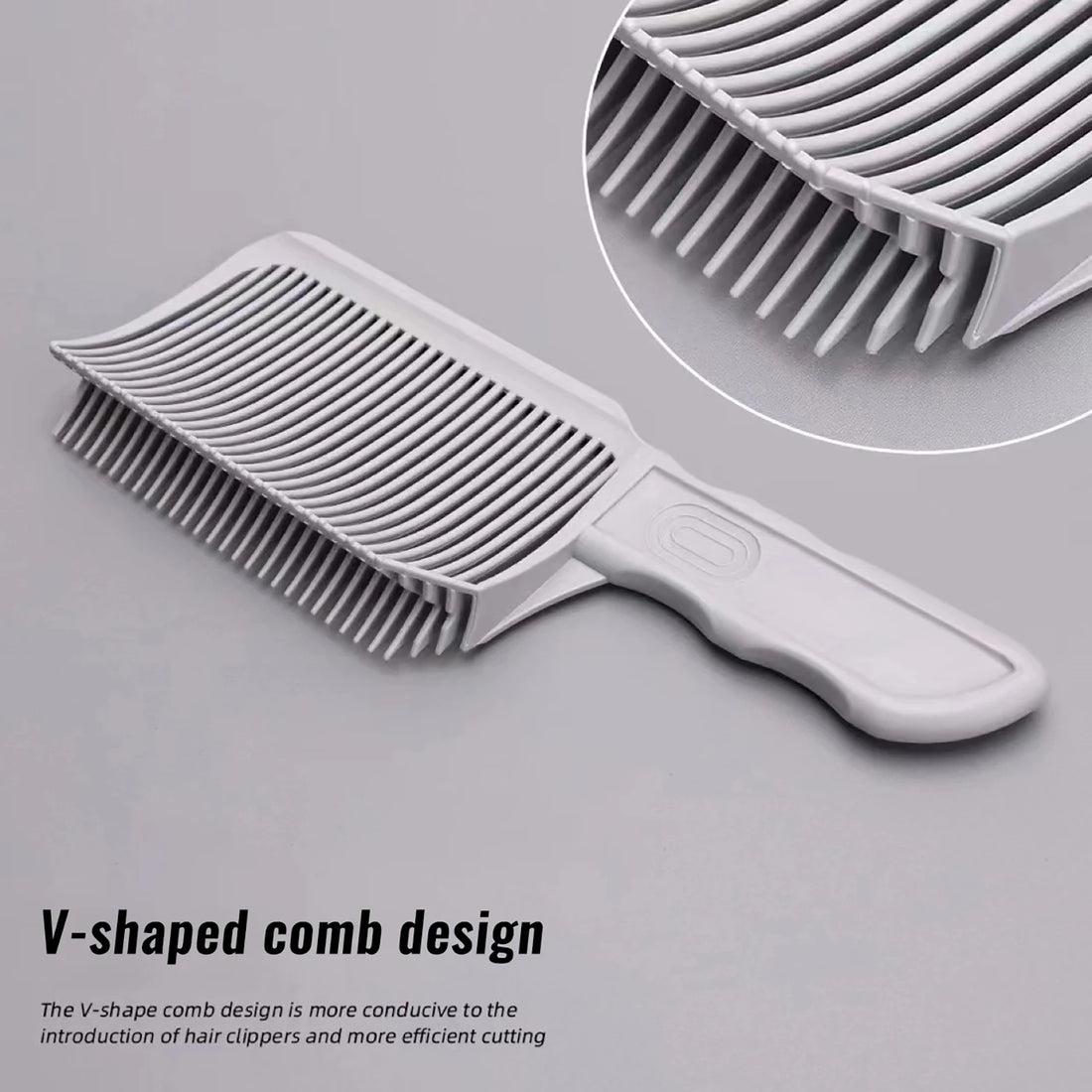 Gradient Blending Flat Top Comb — Barber - Professional Hair Comb