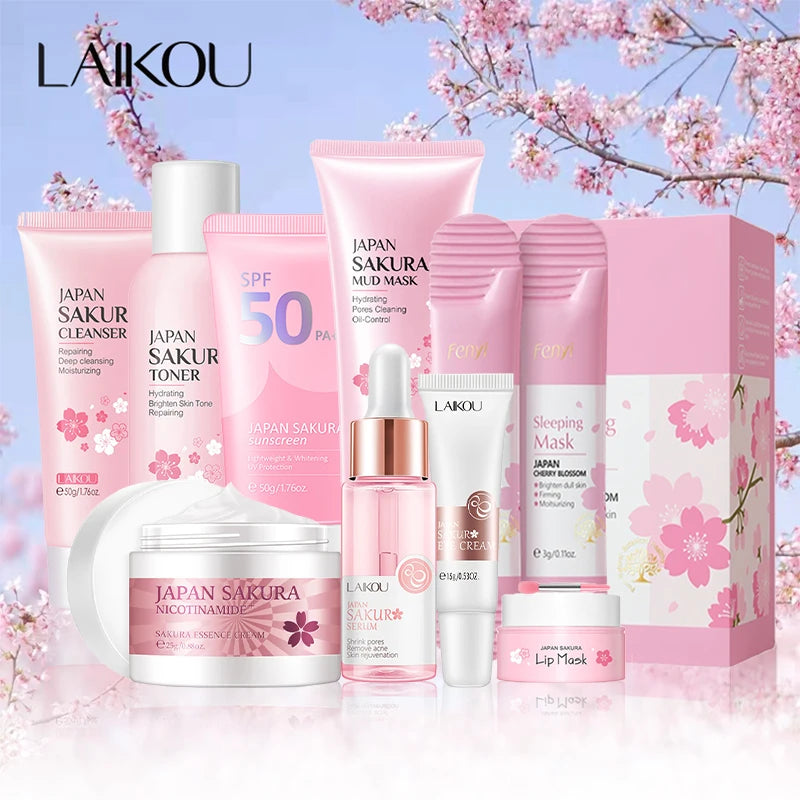 Facial Skincare Kit — 9 Piece Collection