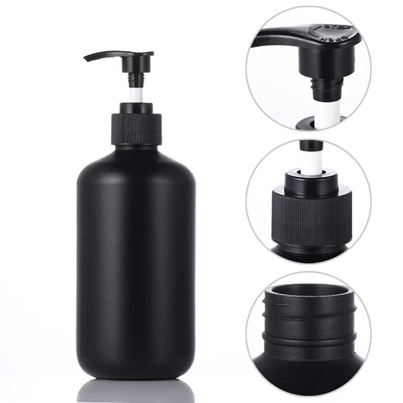Matte Black Soap Dispenser — Refillable - View 3