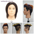 Professional Human Hair Mannequin Head 8