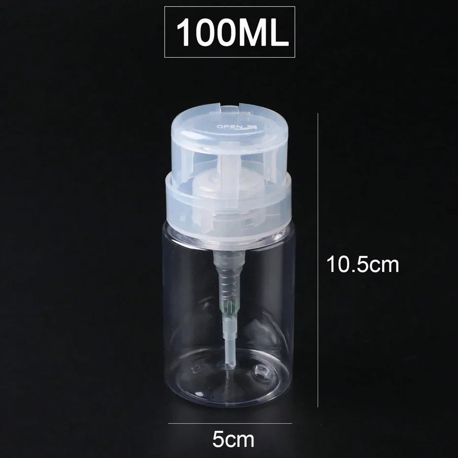 Nail Art Press Pump Bottle — Gel & Acetone - View 2