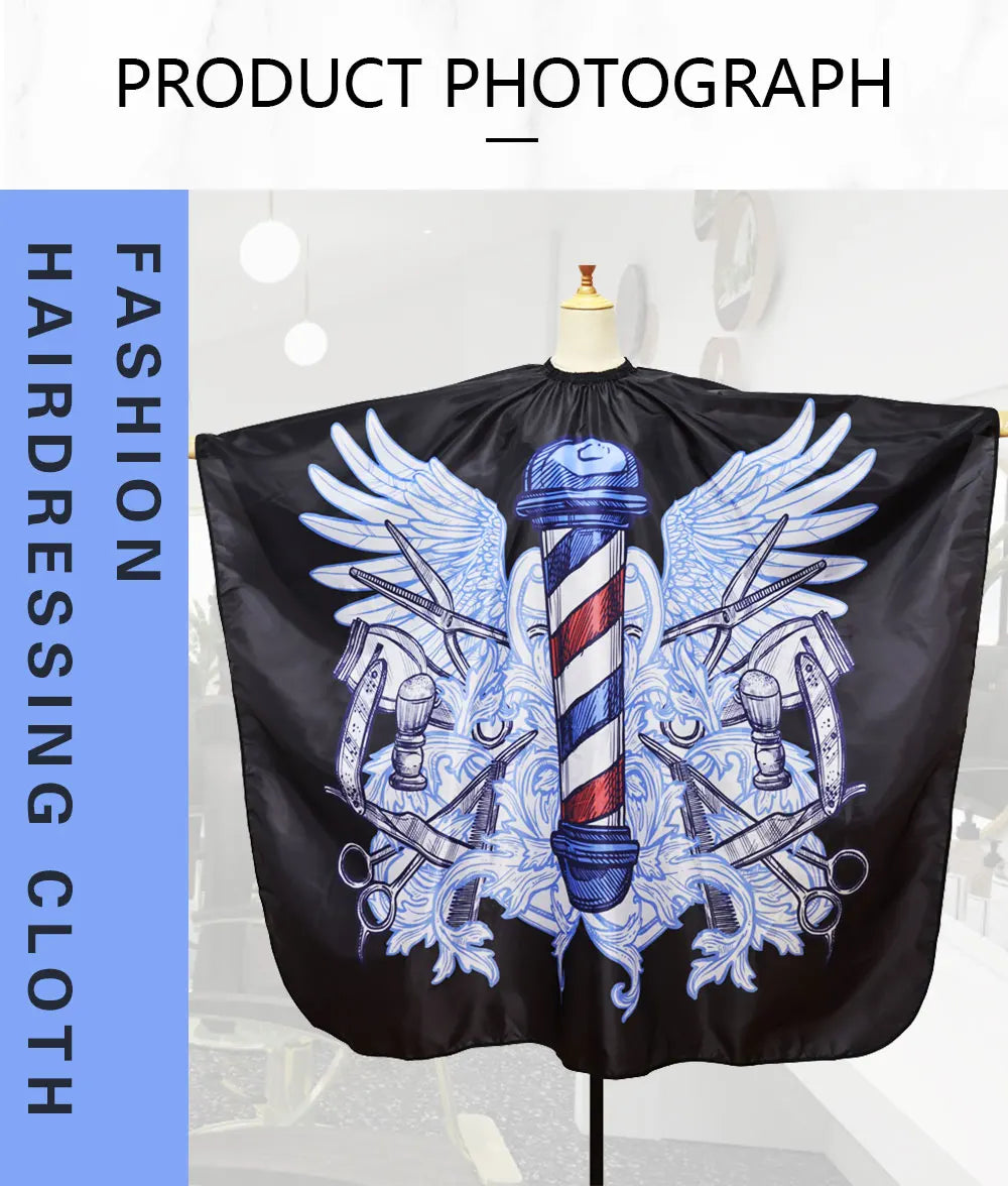 Waterproof Salon Cutting Cape — Pro Cloth - View 31