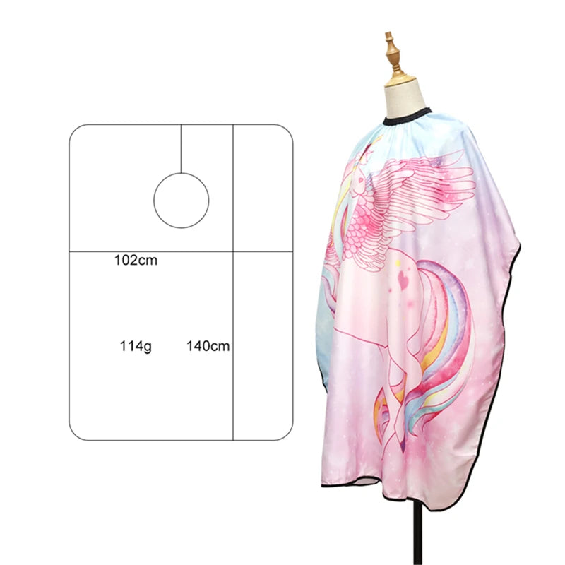 Kids Cartoon Salon Apron — Waterproof - View 6