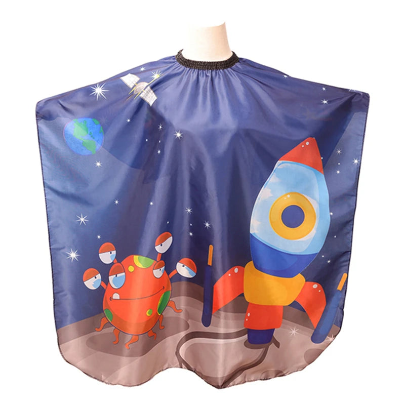 Kids Cartoon Salon Apron — Waterproof - View 15