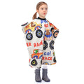 Kid's Cartoon Car Hairdresser Cape - View 13