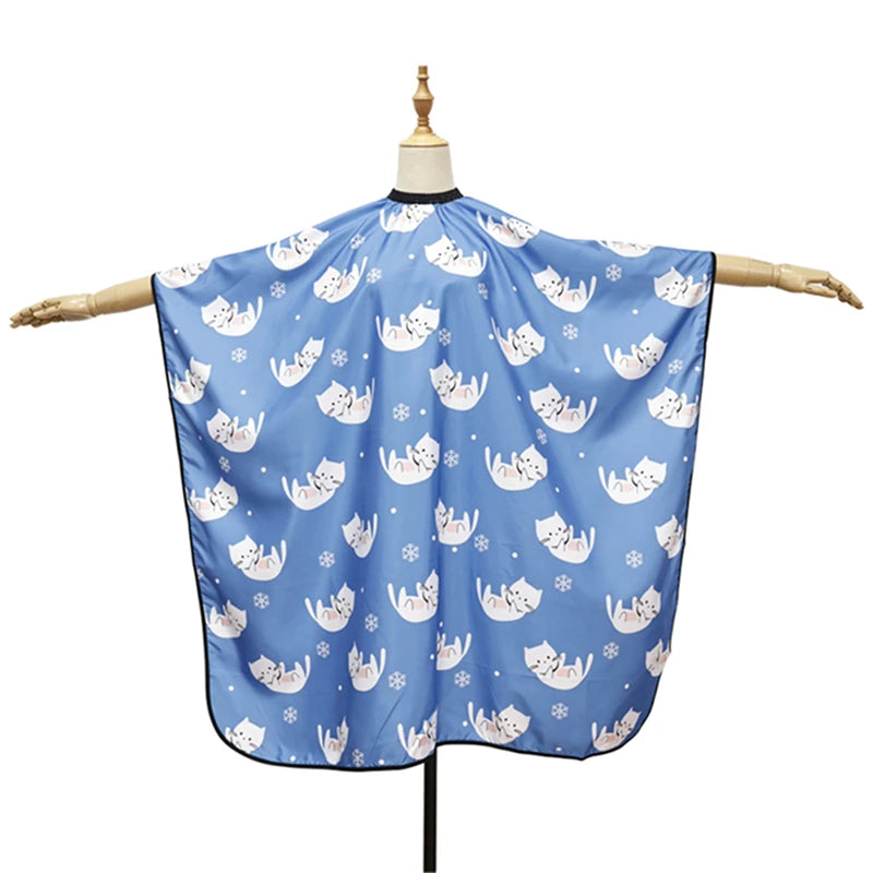 Kids Cartoon Salon Apron — Waterproof - Professional Salon Cape