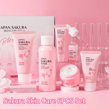 Sakura Skincare Set — 6 Piece Collection
