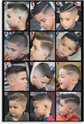 Kids Haircut Wall Art — Barbershop Poster - View 11