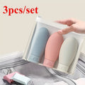Travel Cosmetic Containers 60ml — Set of 3 - Professional Refillable Container