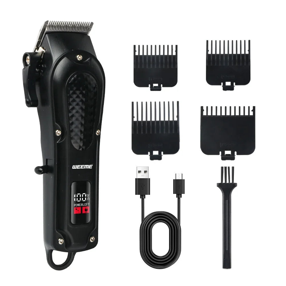 T9 Professional Hair Clipper Set — USB - View 17