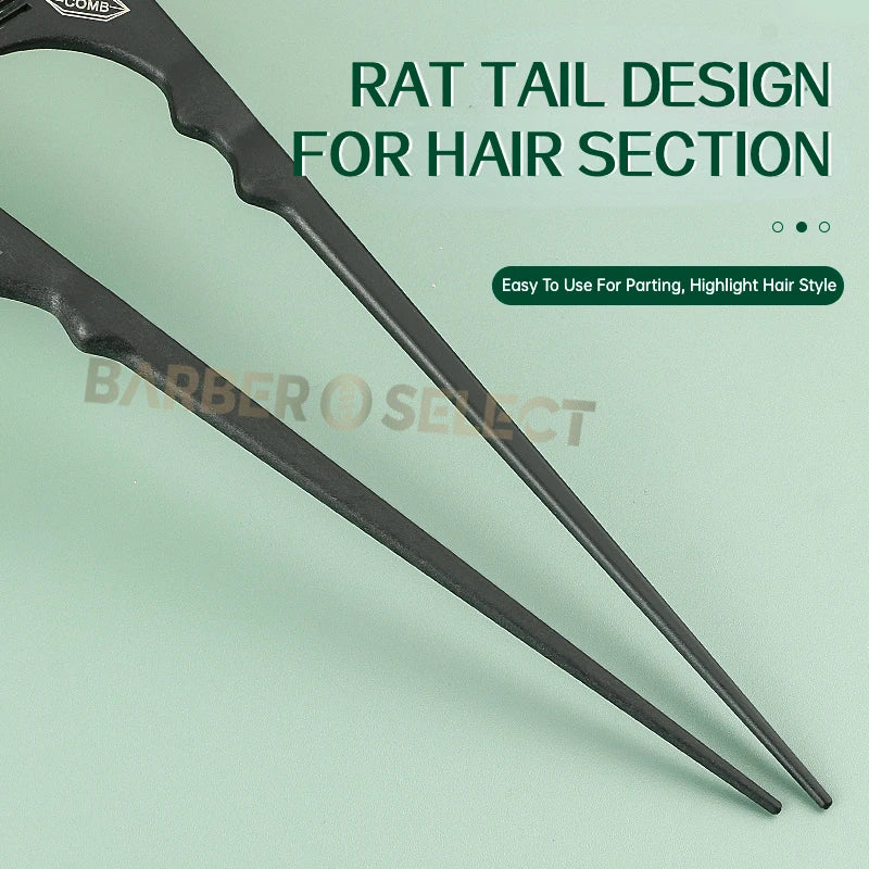 Carbon Tail Comb — Precision Cutting - View 4