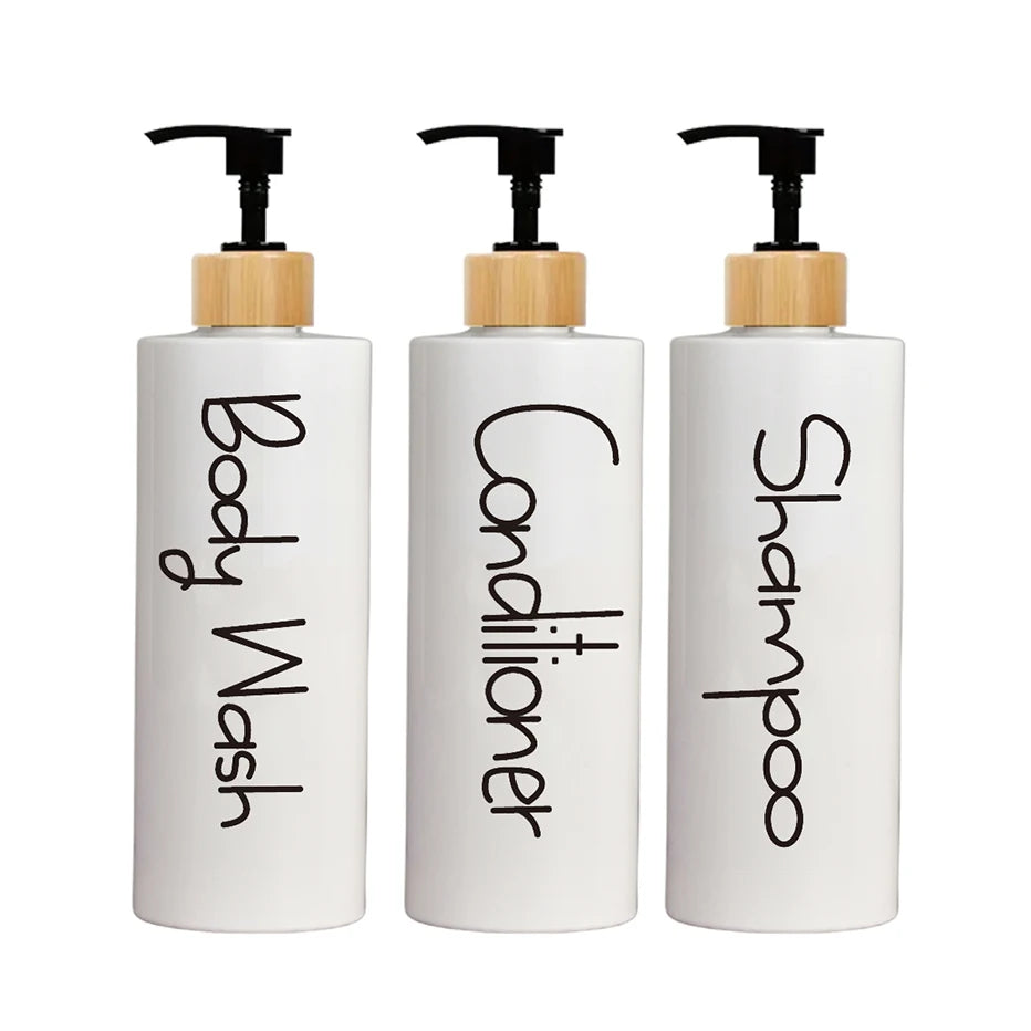 Bathroom Dispenser Trio — Reusable Pumps - View 8