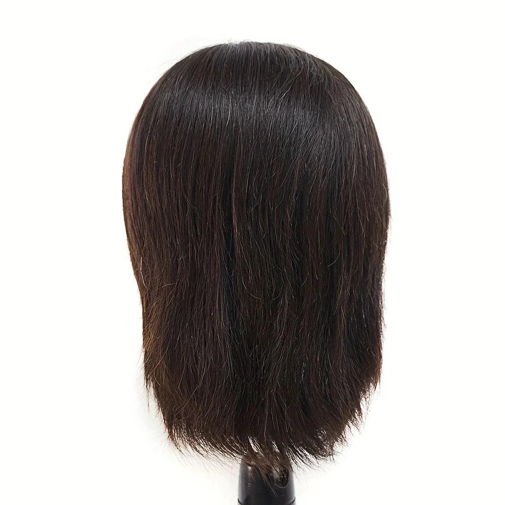 Professional Human Hair Mannequin Head 8" - View 3