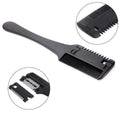 Cutting Comb with Razor Blade — Barber - Professional Hair Scissors
