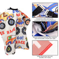 Kid's Cartoon Car Hairdresser Cape - View 11