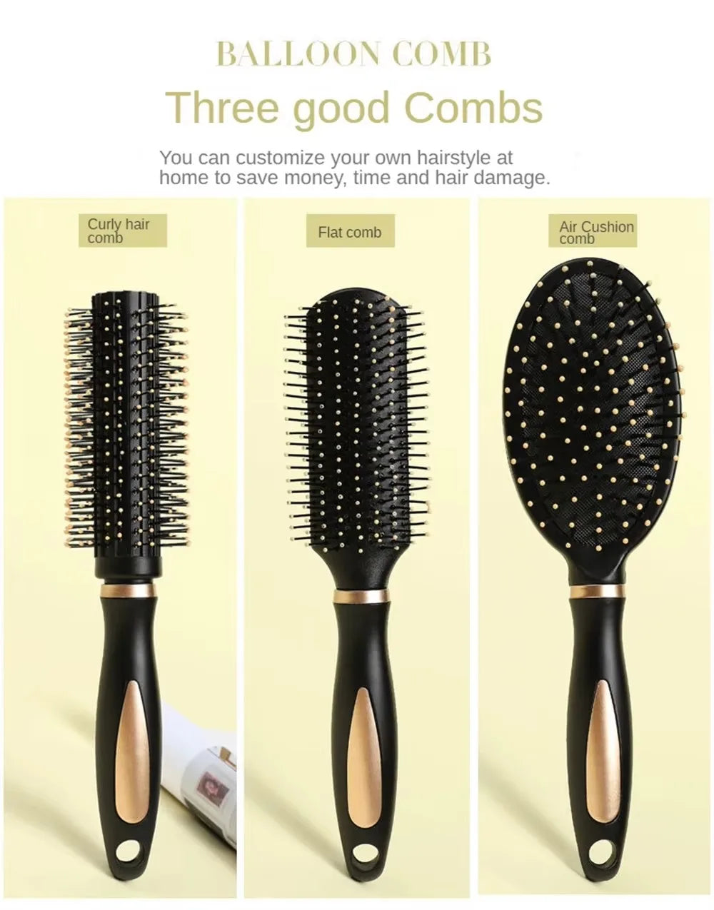 Paddle Detangling Brush — Salon Styling - View 12