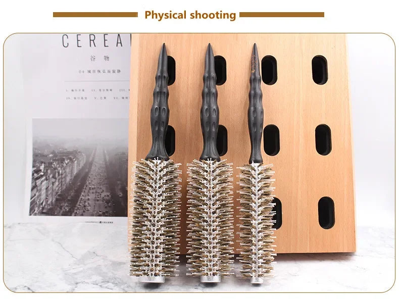 Round Curling Comb Set — 3 Sizes - View 17