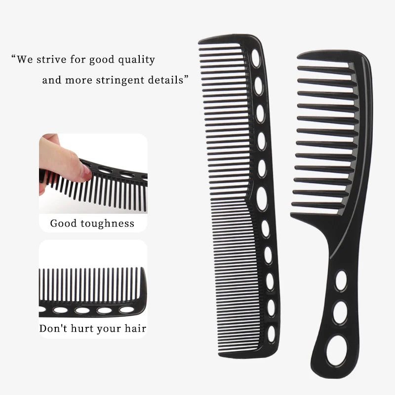 Styling Comb Set — 6 Pieces for Salon - View 3