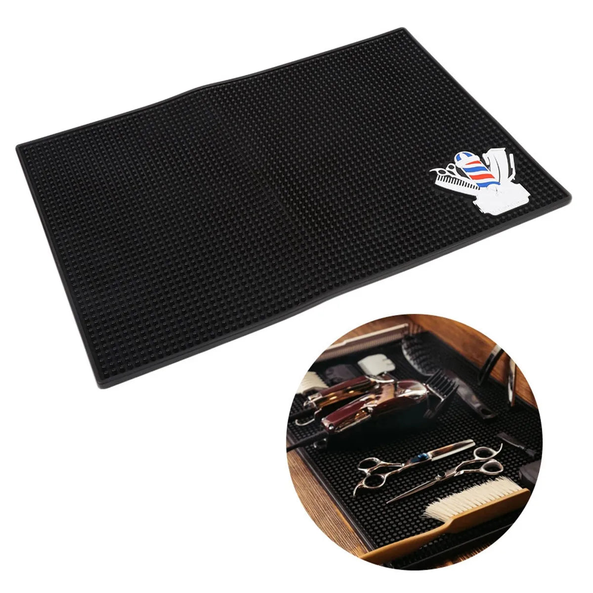 Silicone Salon Mat — Tool Storage Pad - View 4