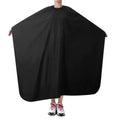 Black Hairdressing Gown — Salon Cutting - View 7