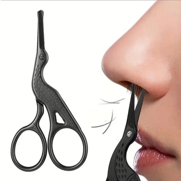 Rounded Facial Hair Scissors — Stainless