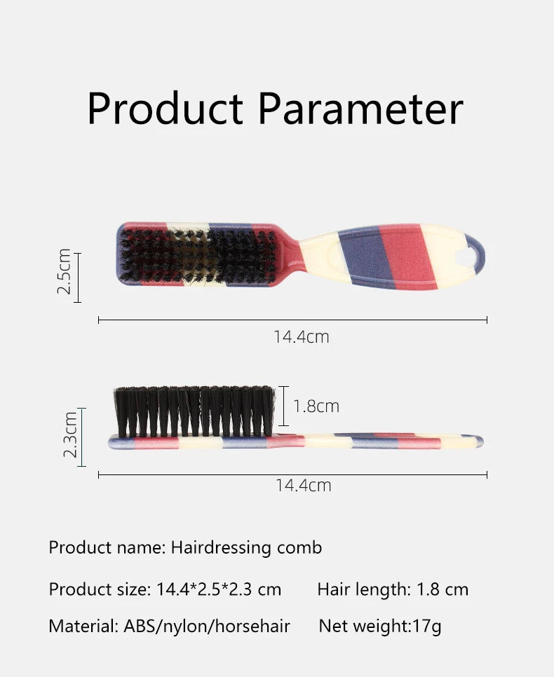 Horsehair Beard Styling Comb — Men's Grooming - View 8