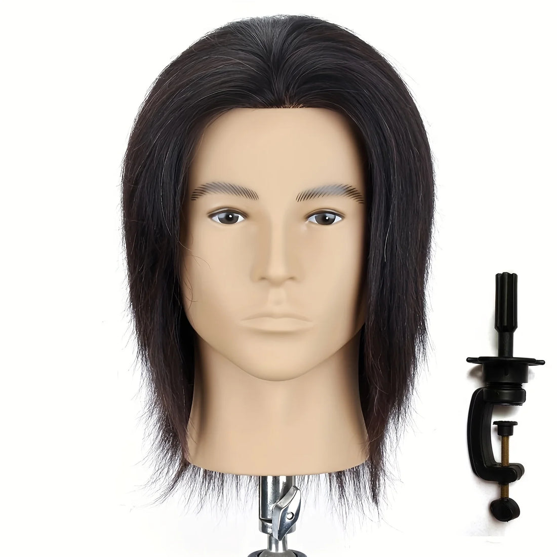 Professional Human Hair Mannequin Head 8" - Professional Training Mannequin