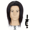 Professional Human Hair Mannequin Head 8