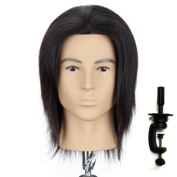 Professional Human Hair Mannequin Head 8" - Professional Training Mannequin