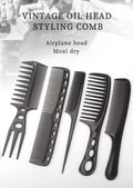 Styling Comb Set — 6 Pieces for Salon - View 6