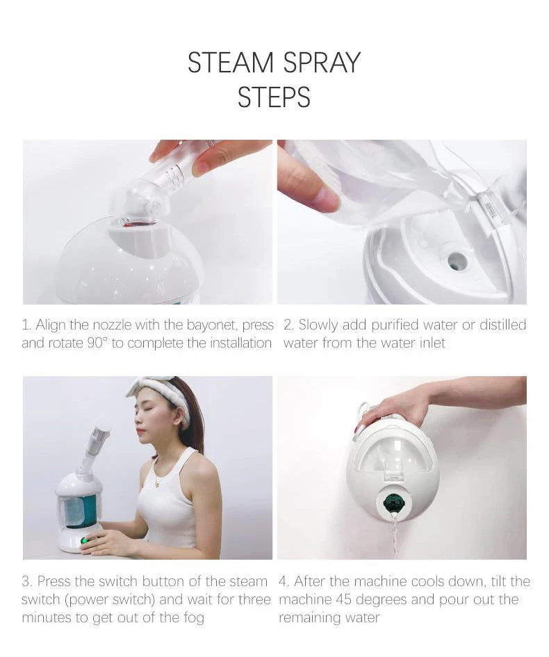 Portable Facial Steamer — Hot Mist Spa - View 14