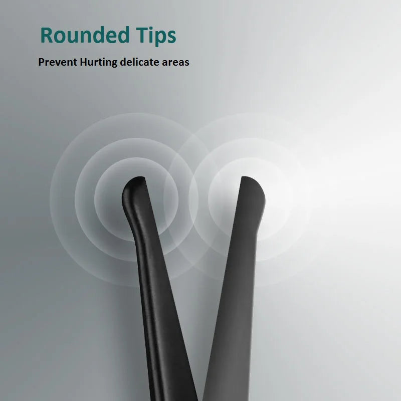 Rounded Facial Hair Scissors — Stainless - View 13