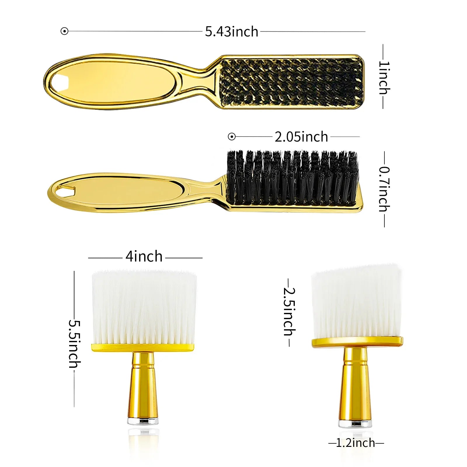 Barber Brush Set — Neck & Fade Cleaning - View 2
