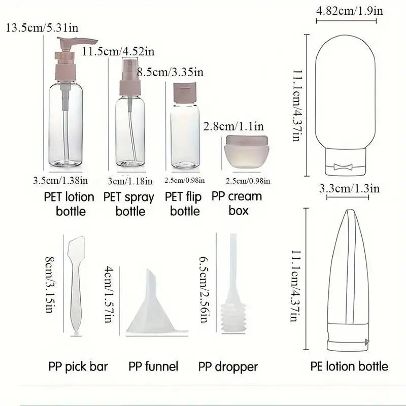 Travel Perfume Bottle Set — Portable - View 5