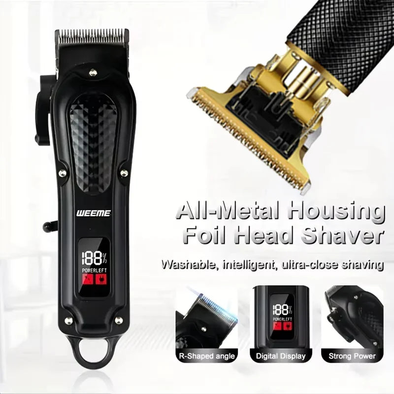 T9 Professional Hair Clipper Set — USB - View 8