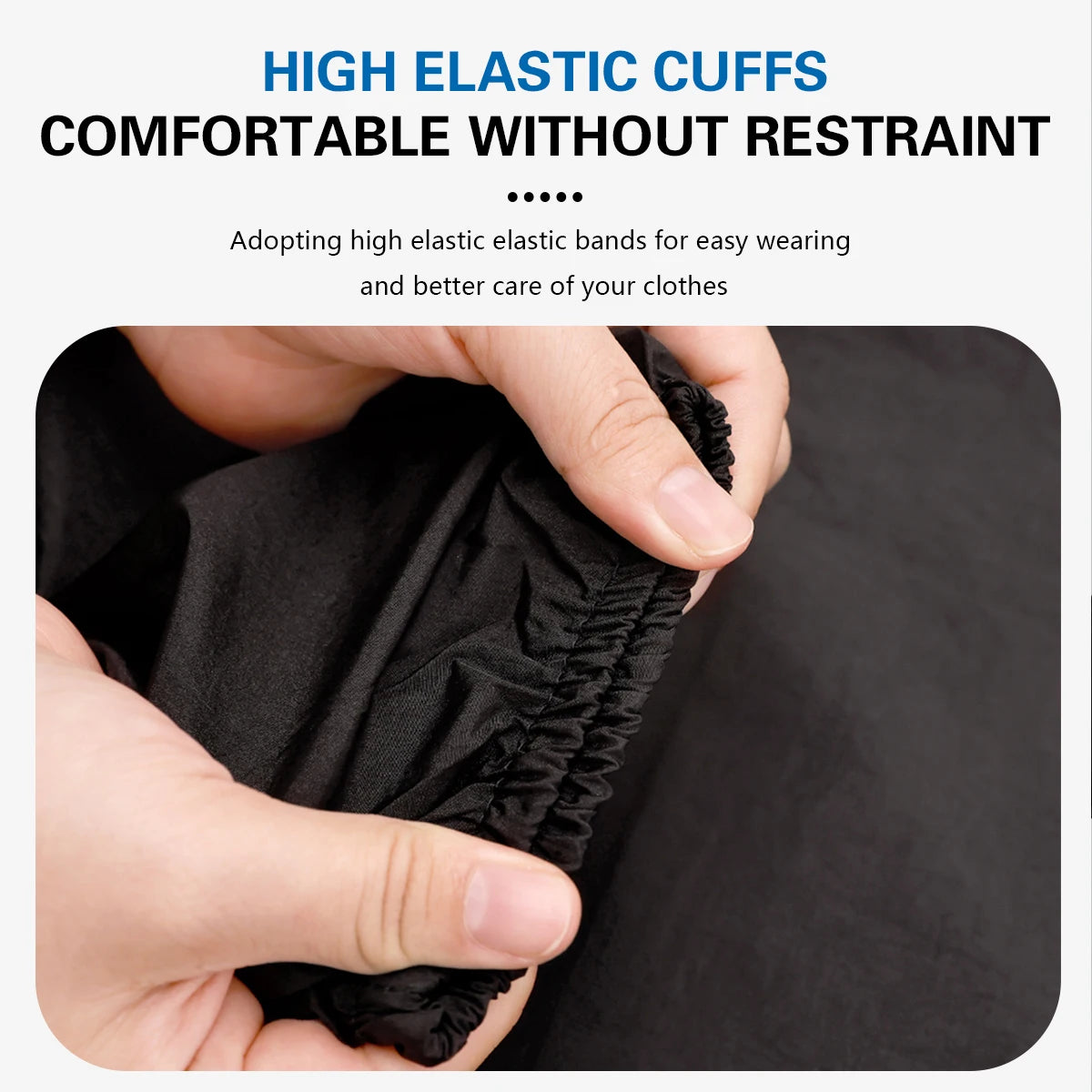 Waterproof Haircutting Cape with Snap - View 5