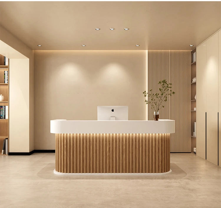 Luxury Salon Reception Desk & Counter - View 12