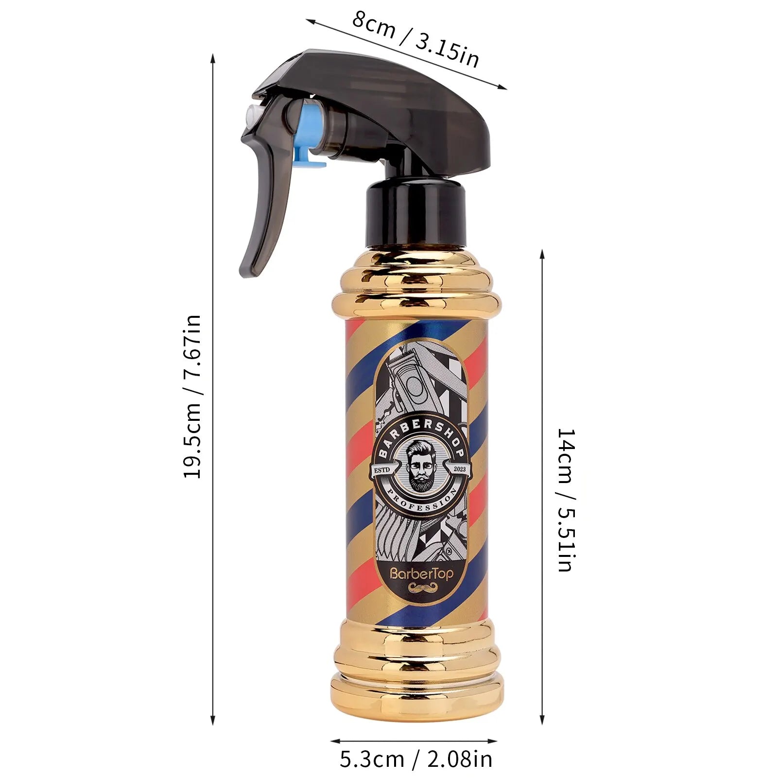 Retro Salon Spray Bottle — Refillable - View 21