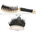 Scalp Massage Brush — Boar Bristle Detangle - View 12