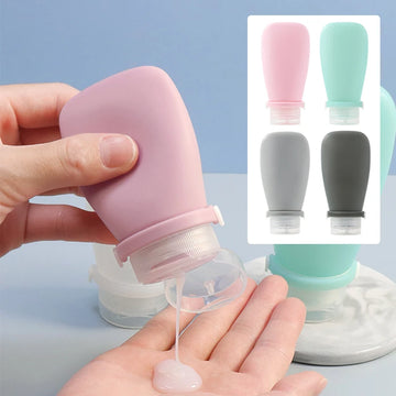 Silicone Travel Bottle — Cosmetic Storage - Professional Refillable Container