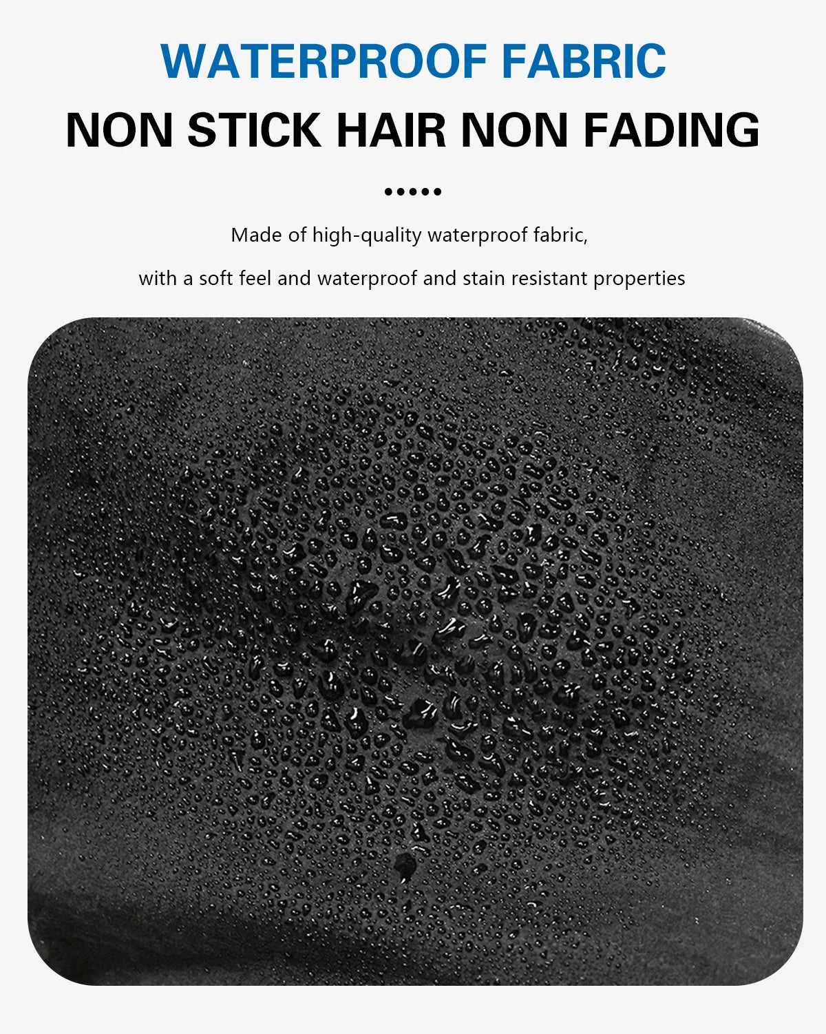 Professional Barber Cape — Hairstylist Cut - View 13