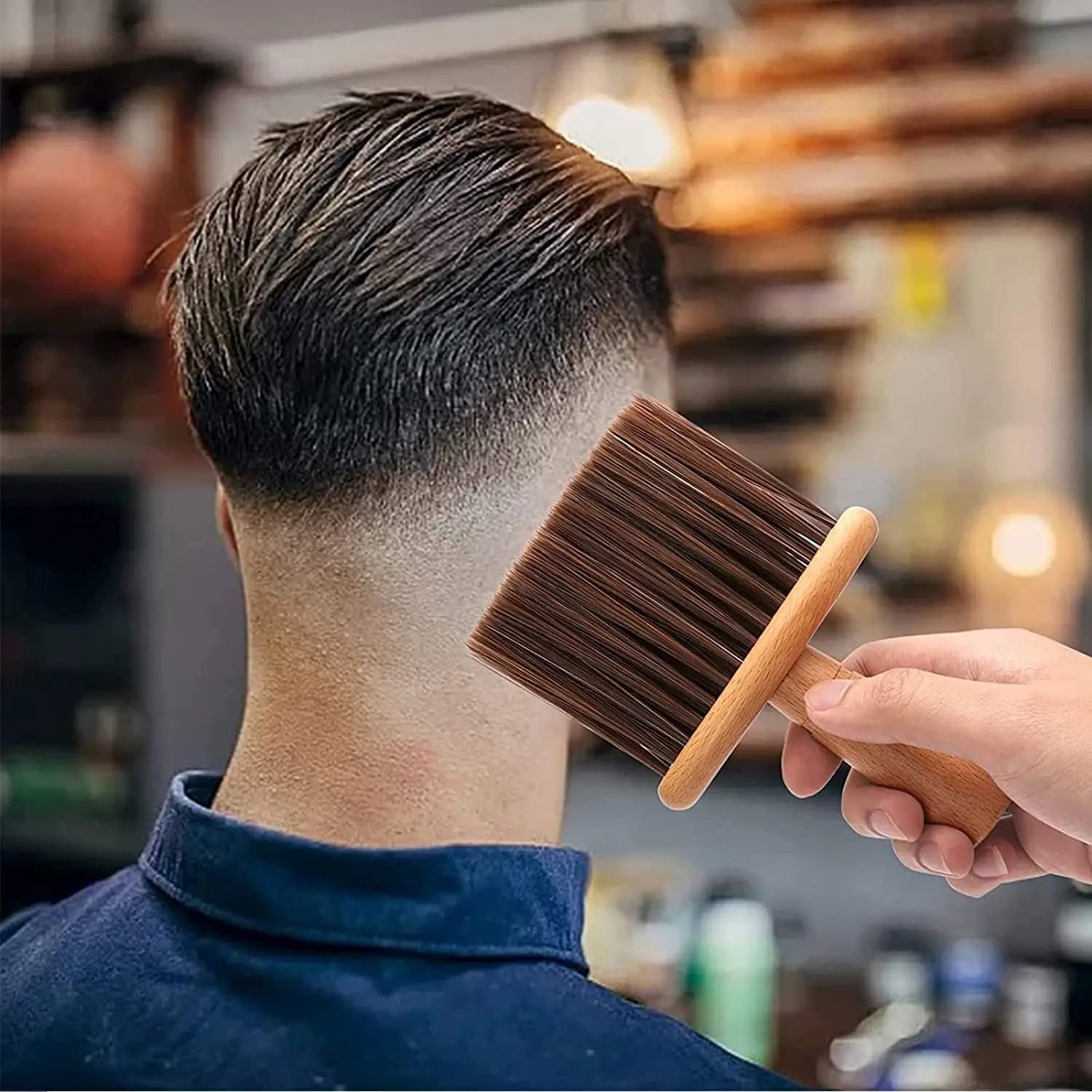 Soft Barber Neck Duster — Face Brush - View 16