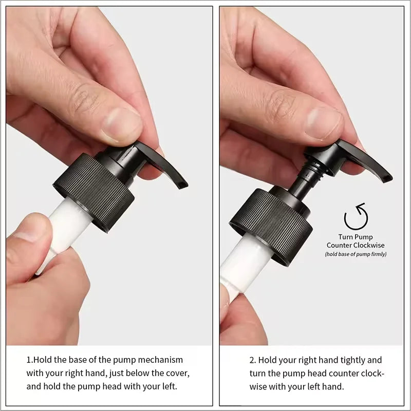 Matte Black Soap Dispenser — Refillable - View 2