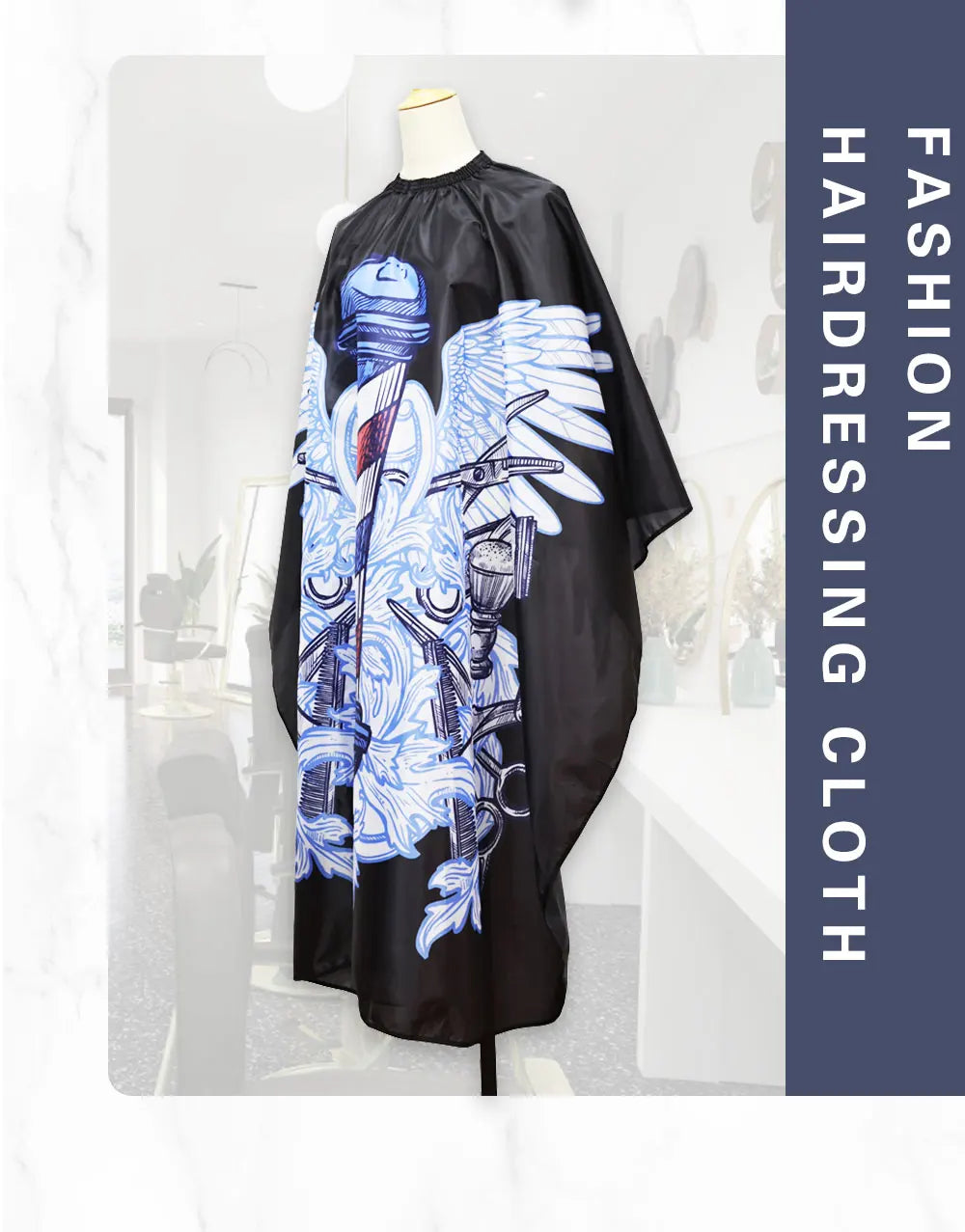 Waterproof Salon Cutting Cape — Pro Cloth - View 34