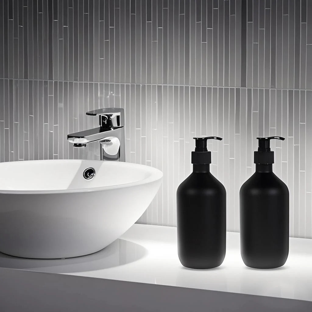 Matte Black Soap Dispenser — Refillable - View 5