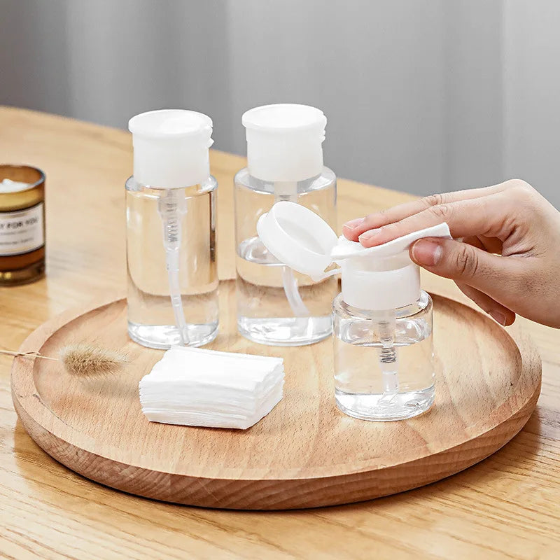 Push-Type Refillable Dispenser Bottles - View 2