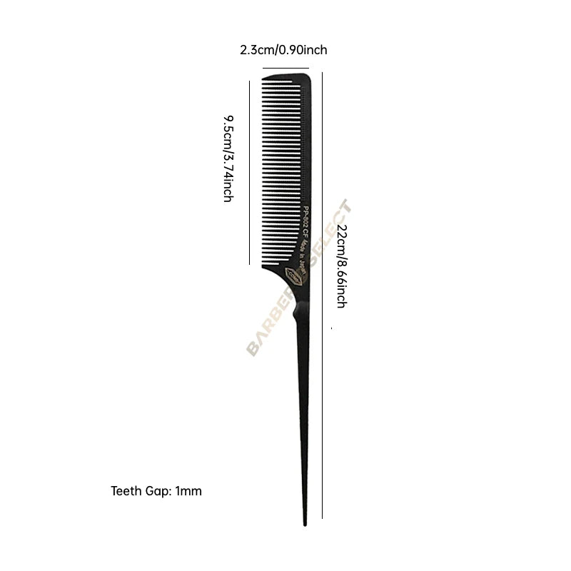 Carbon Tail Comb — Precision Cutting - View 21