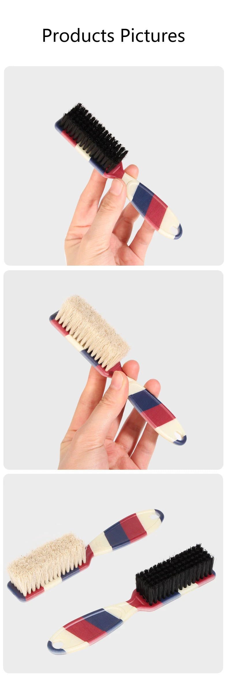 Horsehair Beard Styling Comb — Men's Grooming - View 14